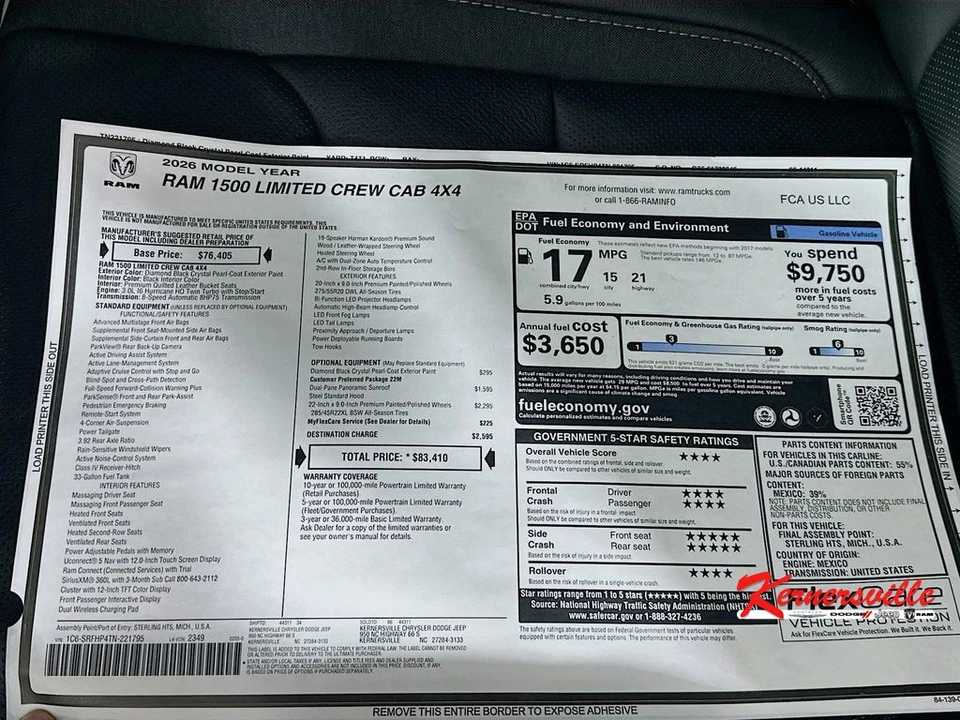 2026 Ram 1500 2nd Gen - Image 21 of 23