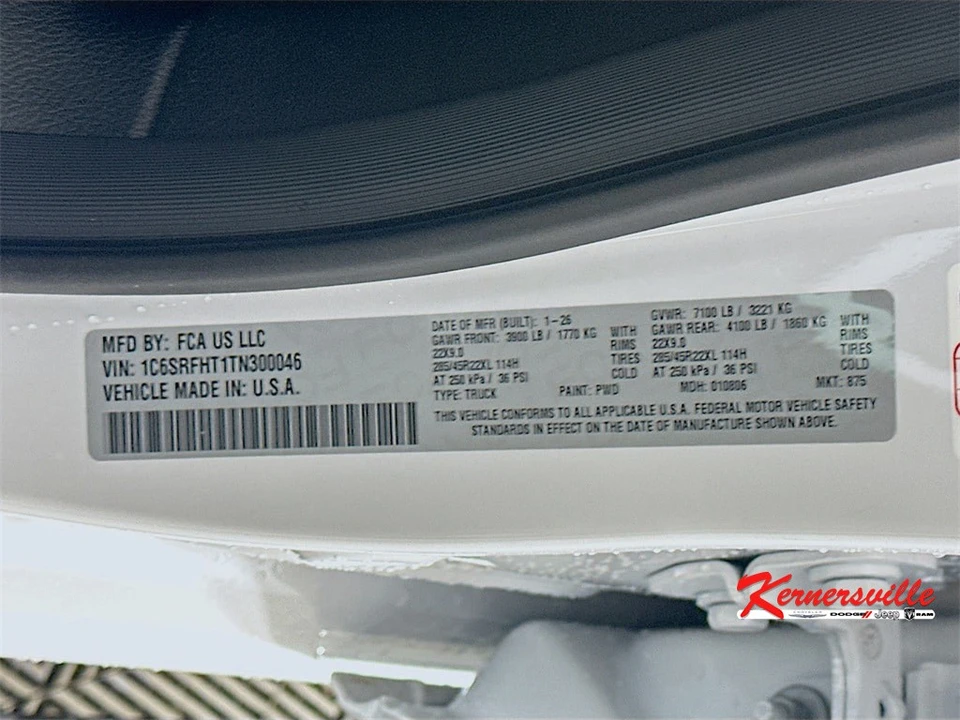 2026 Ram 1500 2nd Gen - Image 19 of 21