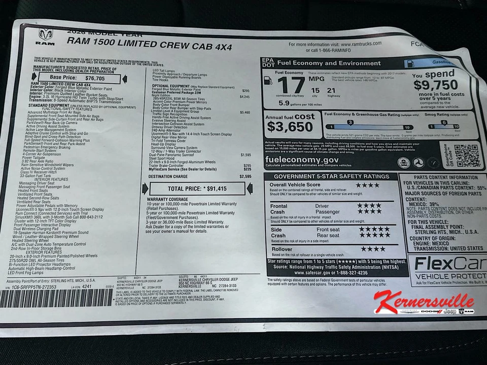 2026 Ram 1500 2nd Gen - Image 21 of 23