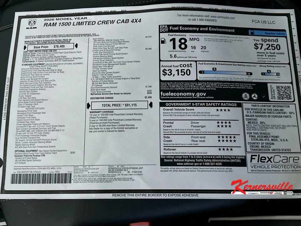2026 Ram 1500 2nd Gen - Image 21 of 24