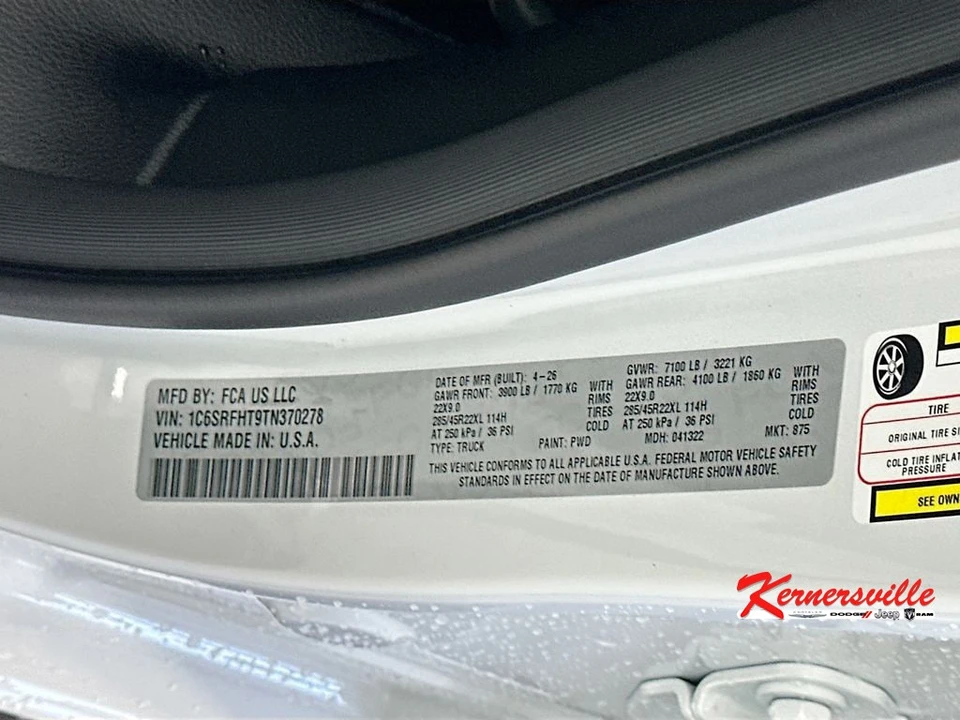 2026 Ram 1500 2nd Gen - Image 19 of 21