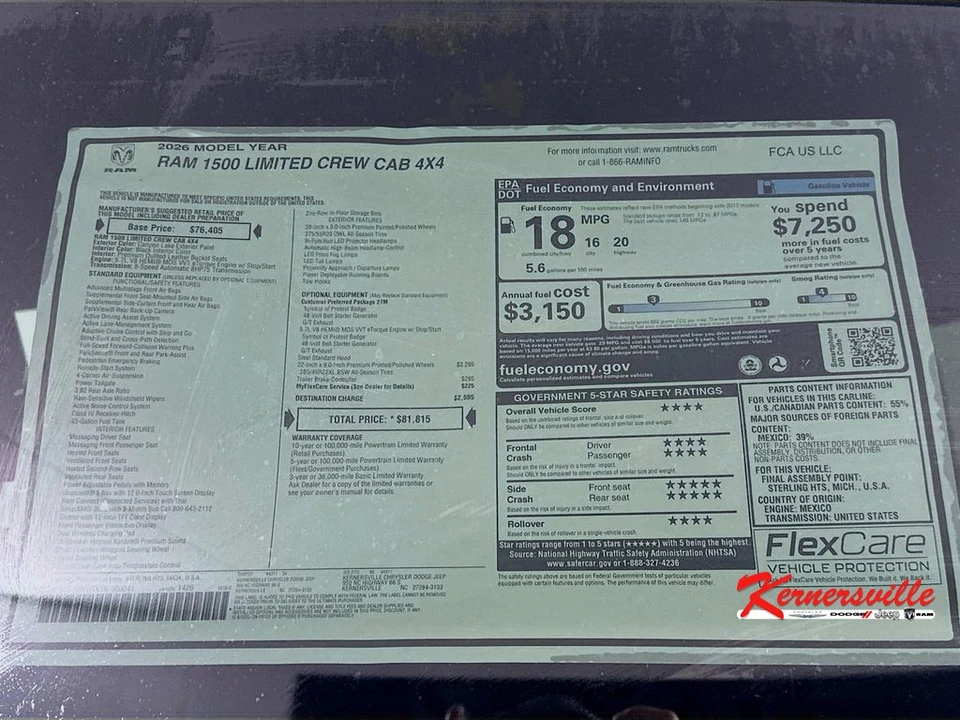 2026 Ram 1500 2nd Gen - Image 21 of 21