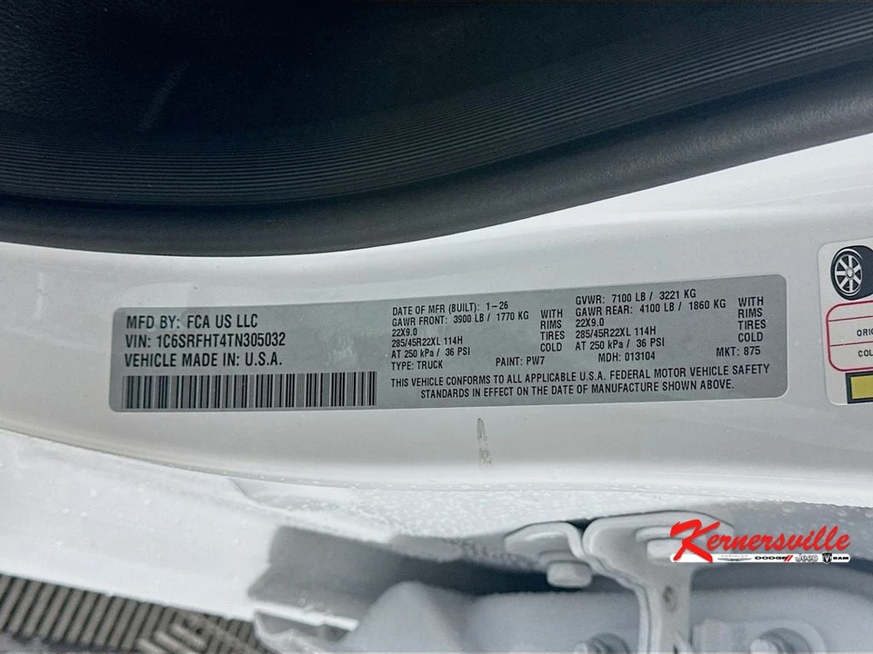 2026 Ram 1500 2nd Gen - Image 20 of 21