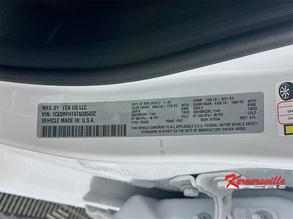 2026 Ram 1500 2nd Gen - Image 20 of 21