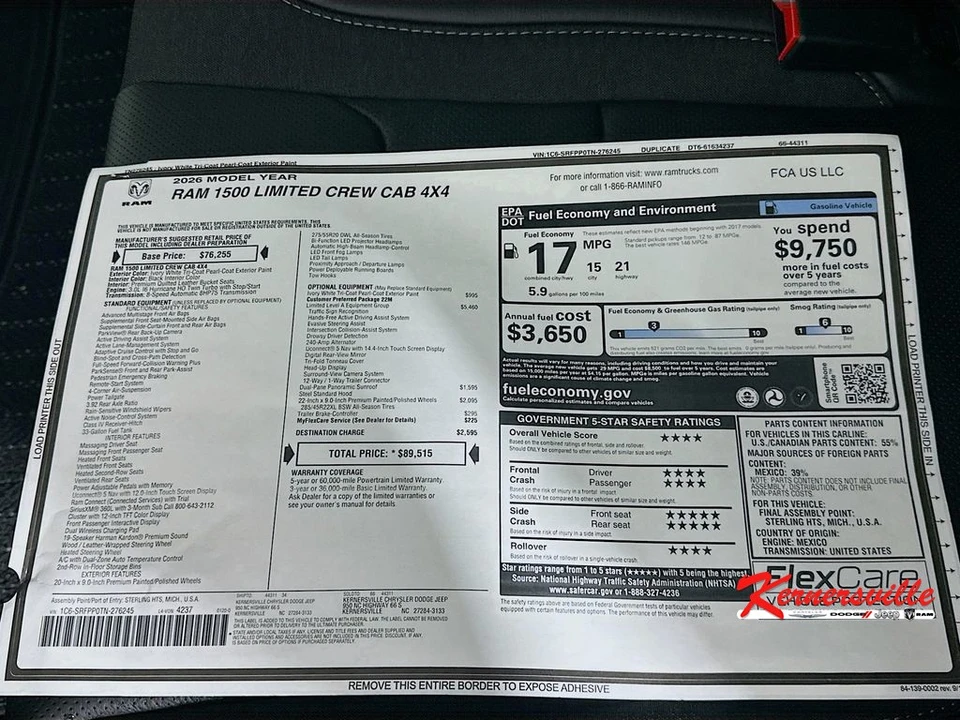 2026 Ram 1500 2nd Gen - Image 21 of 21