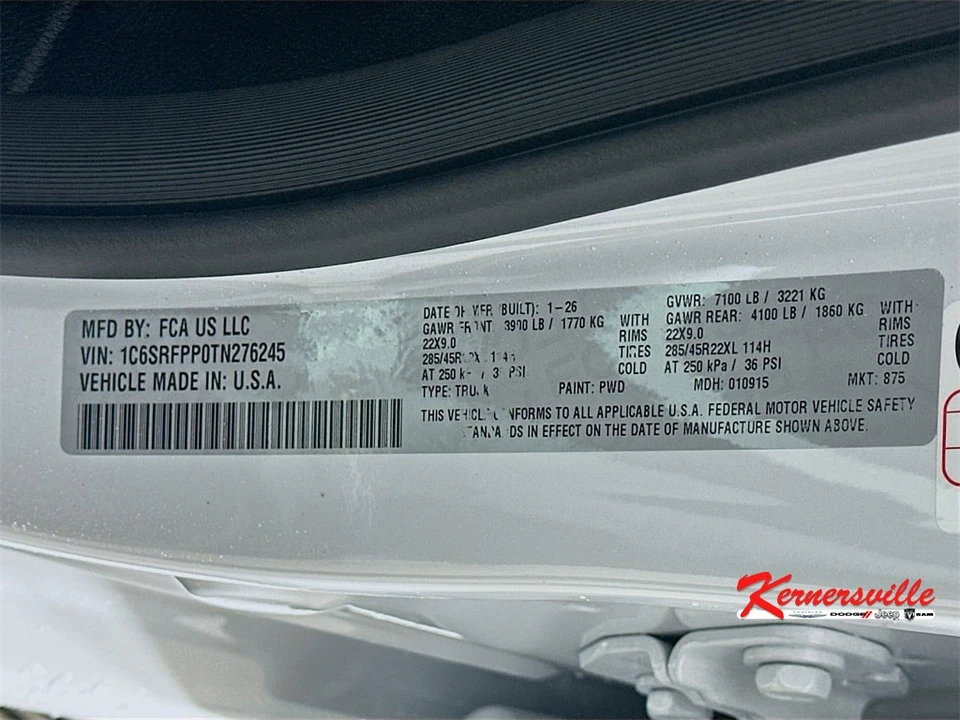 2026 Ram 1500 2nd Gen - Image 19 of 21