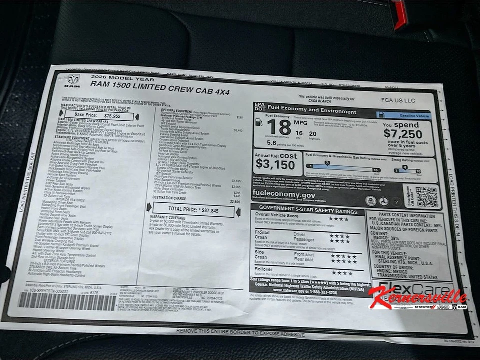 2026 Ram 1500 2nd Gen - Image 21 of 24