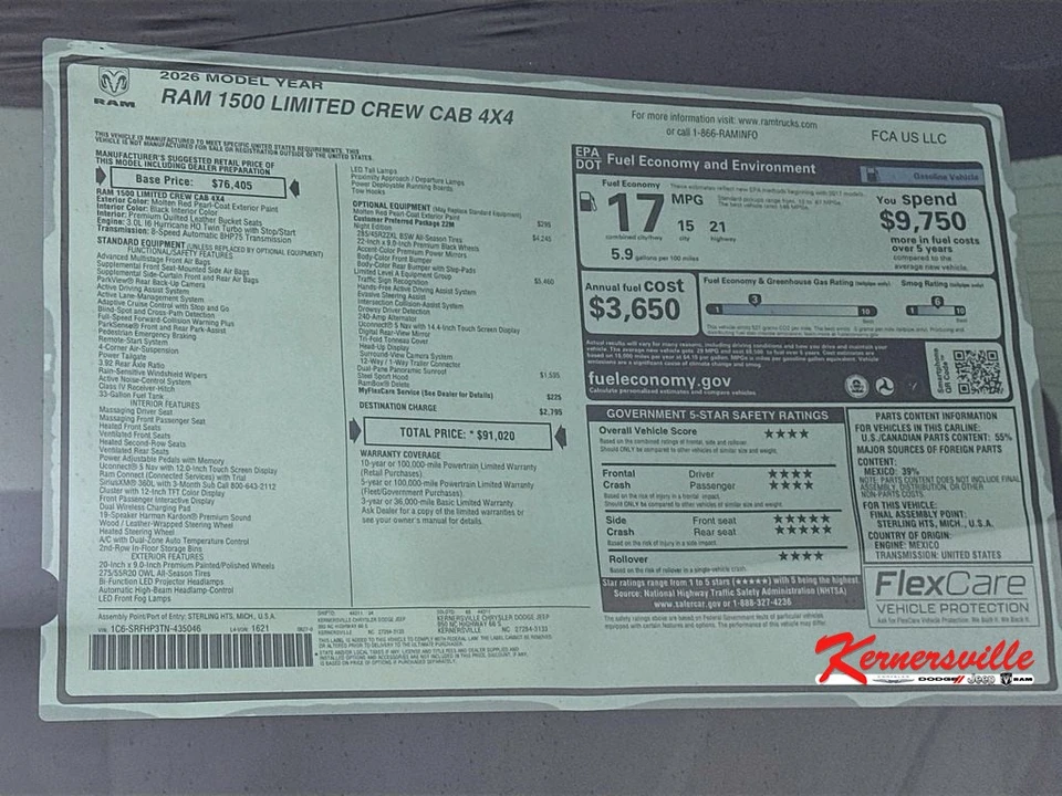 2026 Ram 1500 2nd Gen - Image 21 of 23