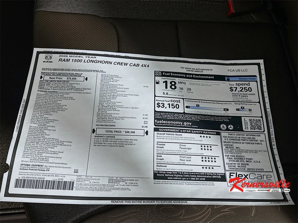 2026 Ram 1500 2nd Gen - Image 21 of 21