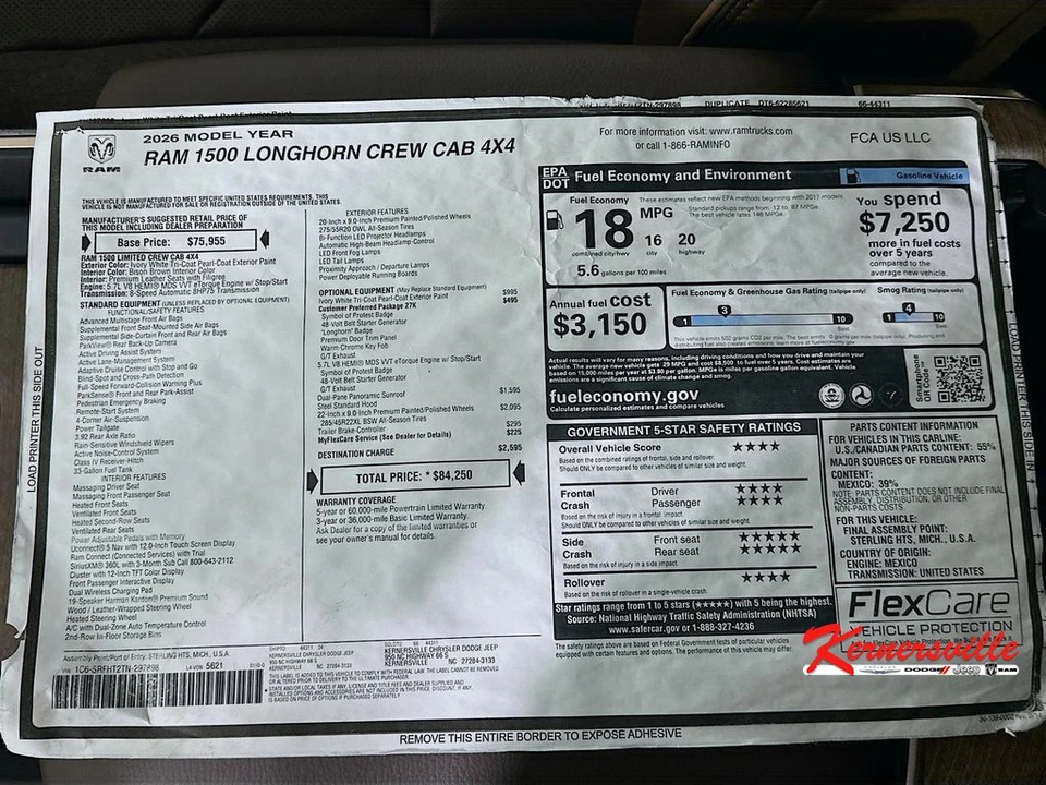 2026 Ram 1500 2nd Gen - Image 21 of 23