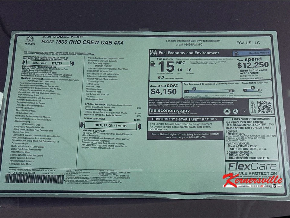 2026 Ram 1500 TRX 2nd Gen - Image 20 of 22