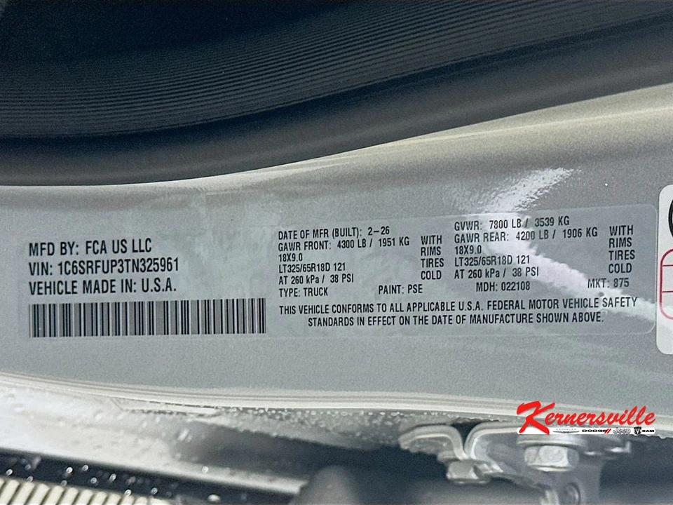 2026 Ram 1500 TRX 2nd Gen - Image 20 of 24
