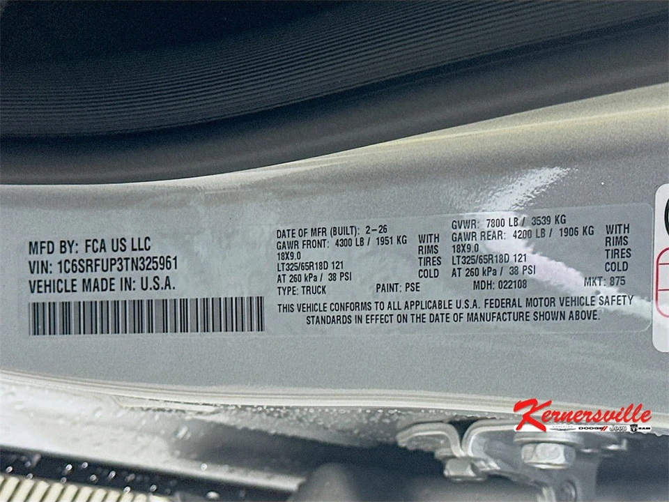 2026 Ram 1500 TRX 2nd Gen - Image 19 of 21