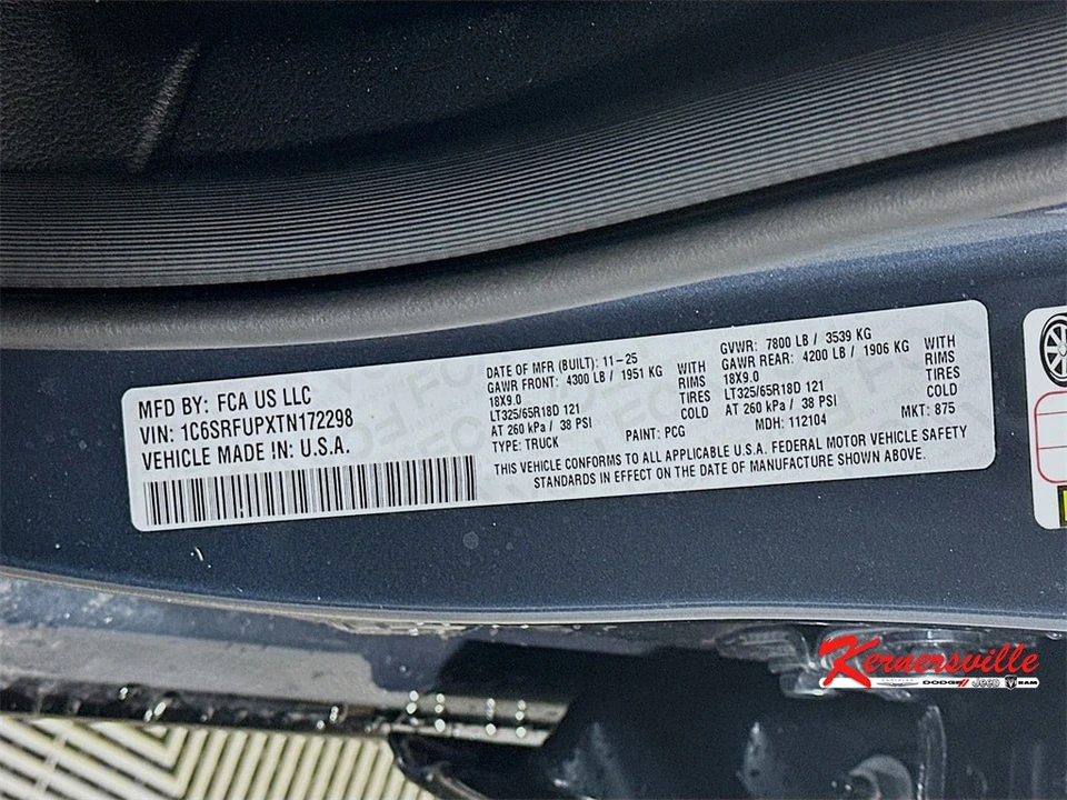 2026 Ram 1500 2nd Gen - Image 19 of 21