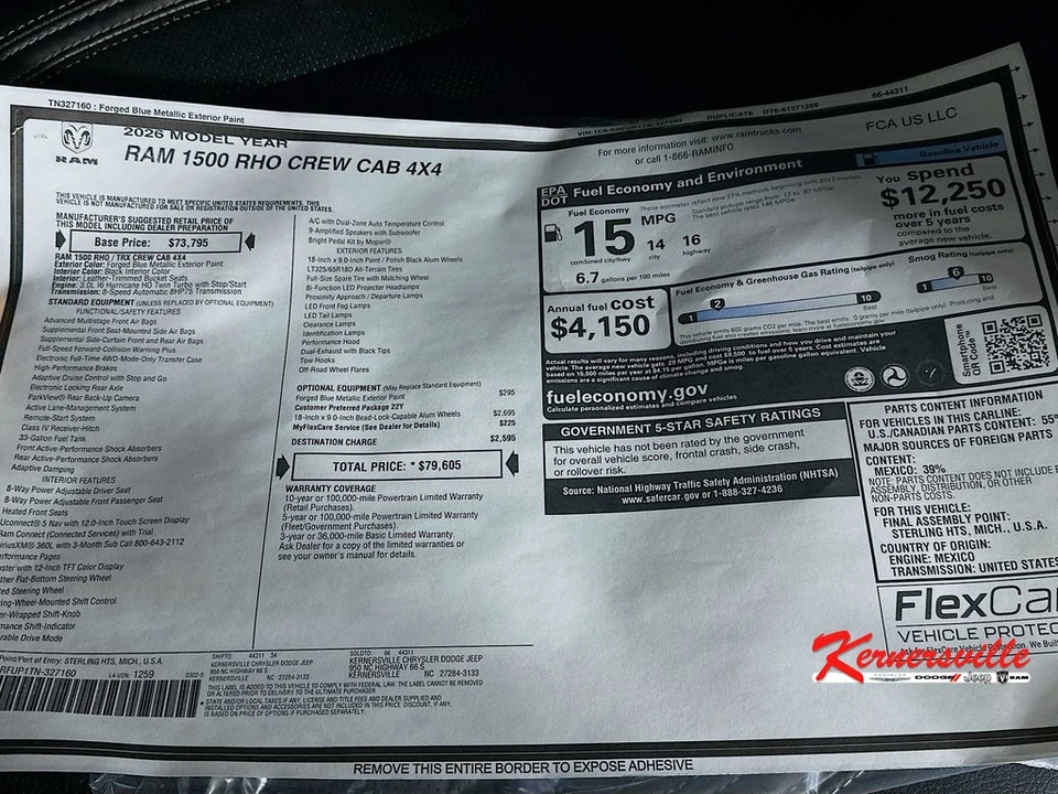 2026 Ram 1500 TRX 2nd Gen - Image 21 of 23