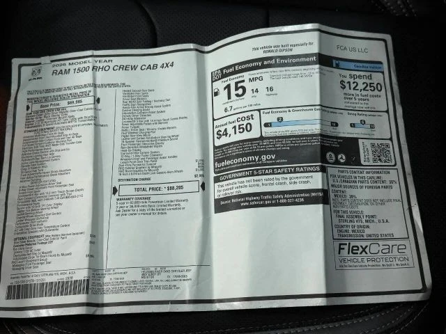 2026 Ram 1500 2nd Gen - Image 3 of 31