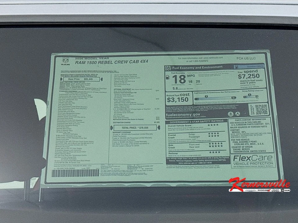 2026 Ram 1500 2nd Gen - Image 20 of 21