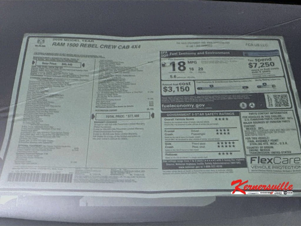 2026 Ram 1500 2nd Gen - Image 21 of 22