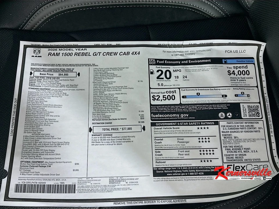 2026 Ram 1500 2nd Gen - Image 21 of 21