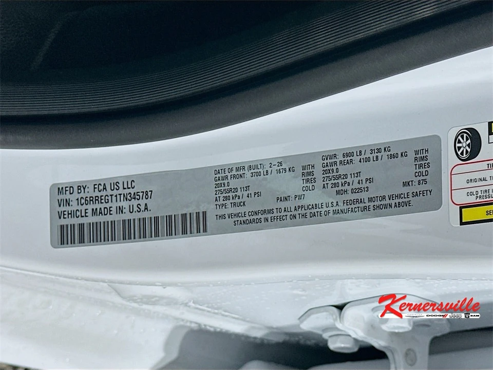 2026 Ram 1500 2nd Gen - Image 19 of 21