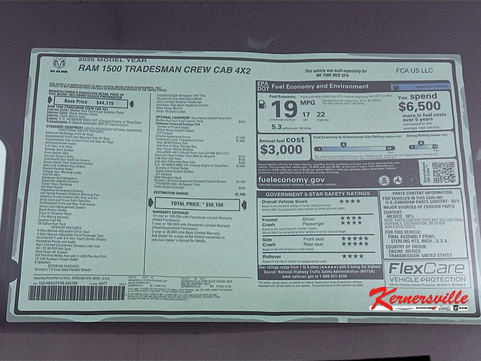2026 Ram 1500 2nd Gen - Image 21 of 22