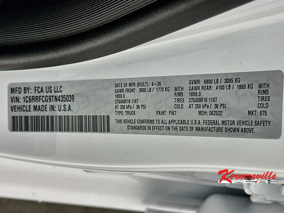 2026 Ram 1500 2nd Gen - Image 18 of 21