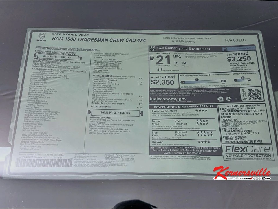 2026 Ram 1500 2nd Gen - Image 20 of 21