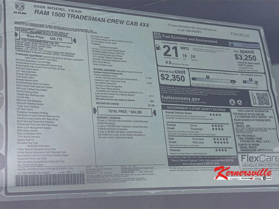 2026 Ram 1500 2nd Gen - Image 21 of 22
