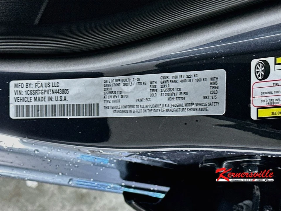2026 Ram 1500 2nd Gen - Image 20 of 22
