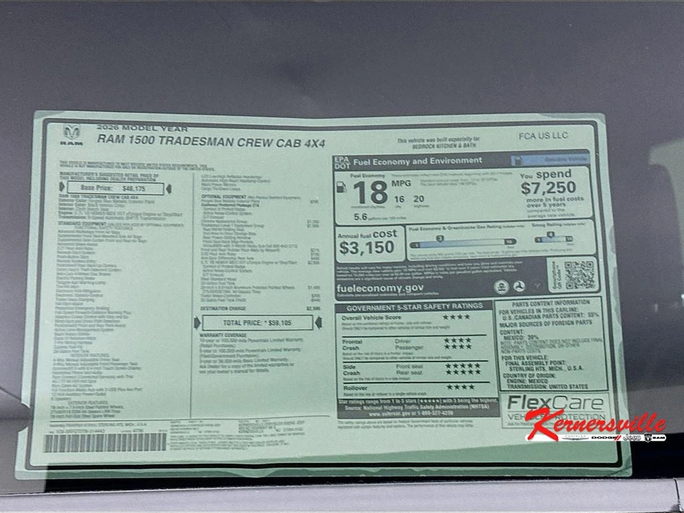 2026 Ram 1500 2nd Gen - Image 21 of 22