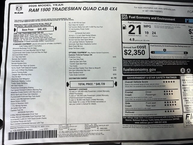 2026 Ram 1500 2nd Gen - Image 26 of 28