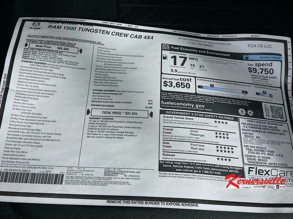 2026 Ram 1500 2nd Gen - Image 21 of 24
