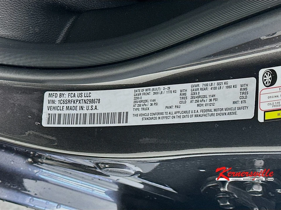 2026 Ram 1500 2nd Gen - Image 20 of 22