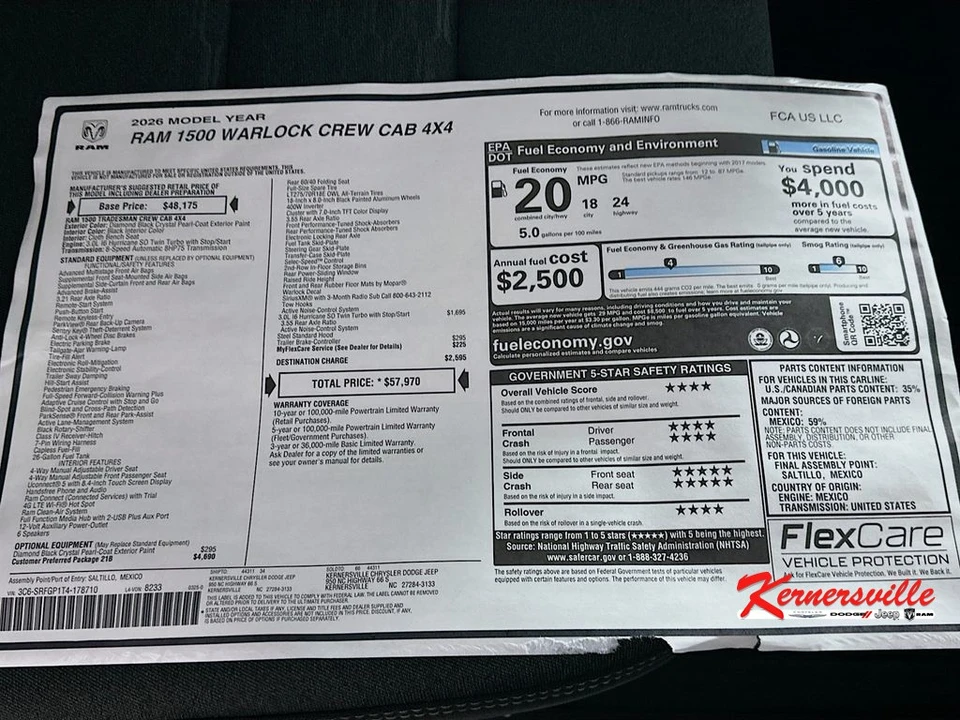 2026 Ram 1500 2nd Gen - Image 20 of 21