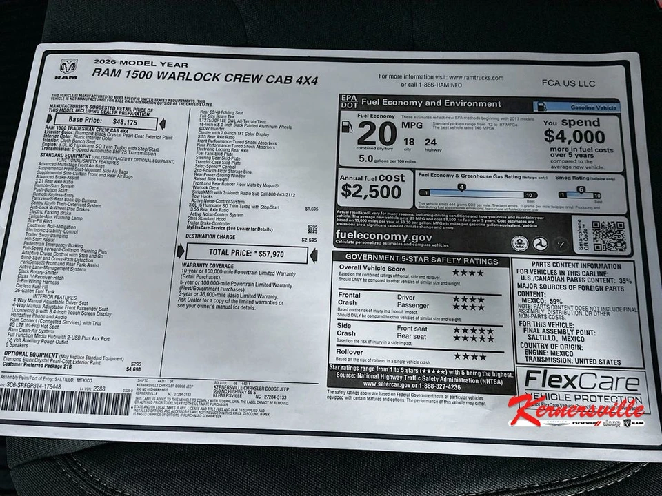 2026 Ram 1500 2nd Gen - Image 20 of 21