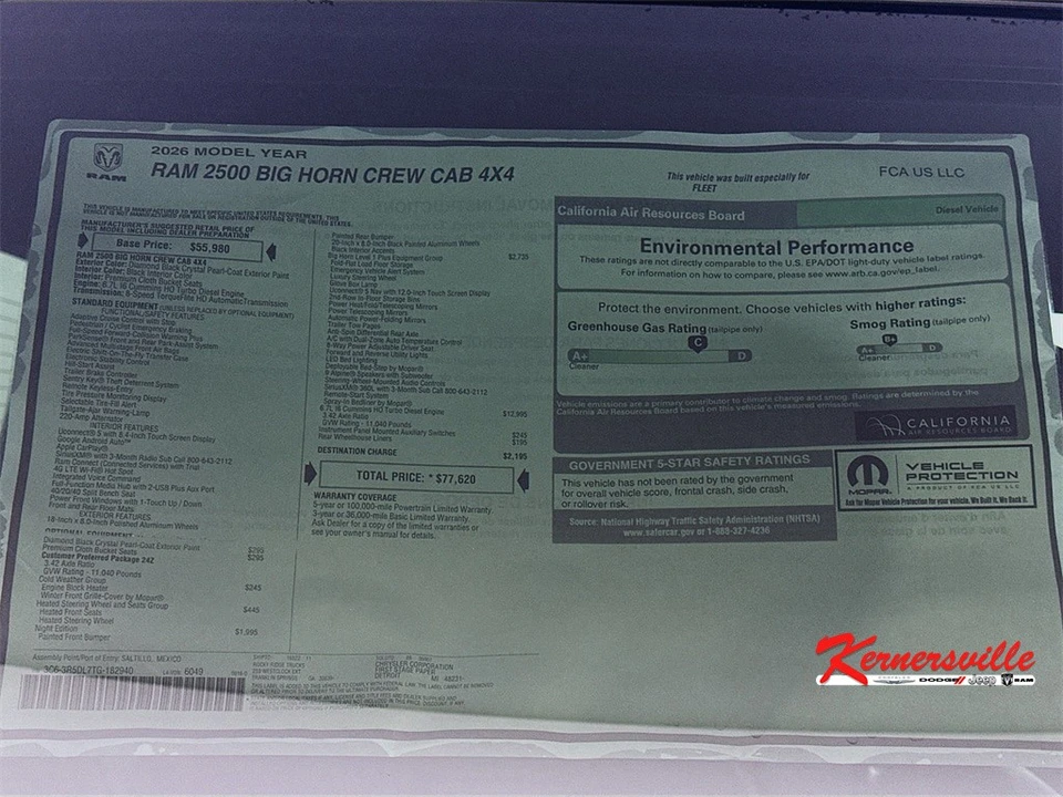 2026 Ram 2500 - Image 21 of 21