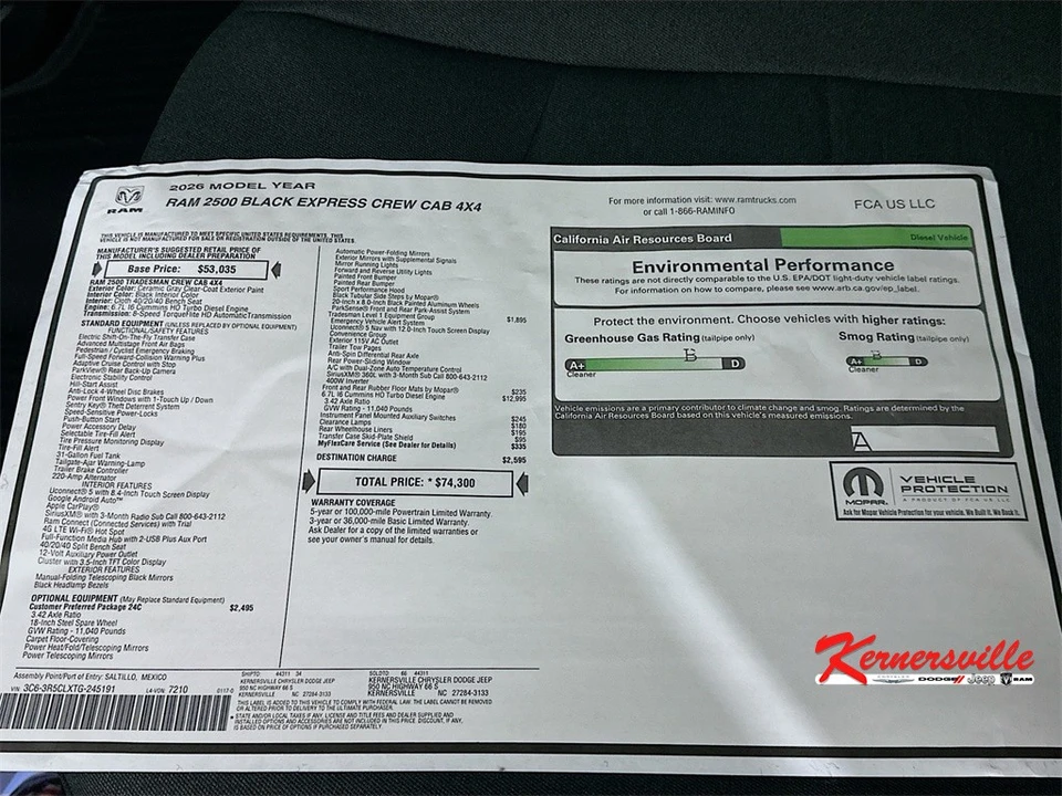 2026 Ram 2500 - Image 21 of 21