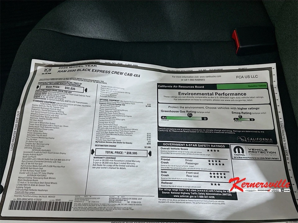 2026 Ram 2500 - Image 21 of 21