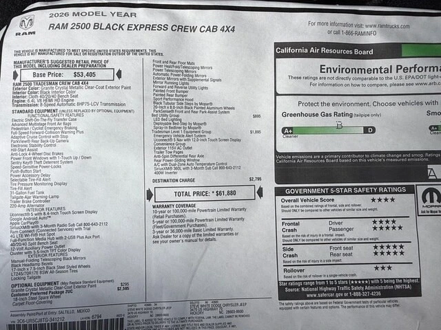 2026 Ram 2500 - Image 27 of 29