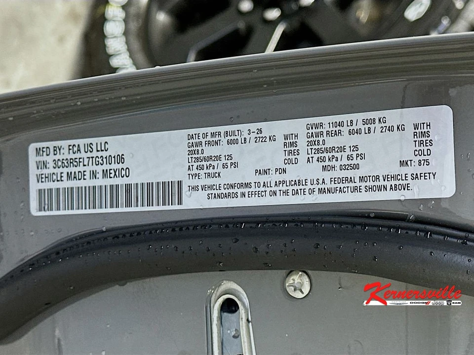 2026 Ram 2500 - Image 18 of 20