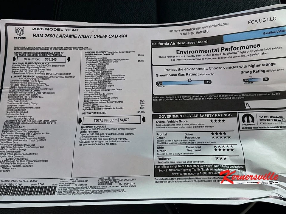 2026 Ram 2500 - Image 21 of 22