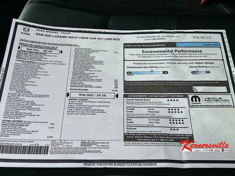 2026 Ram 2500 - Image 19 of 20
