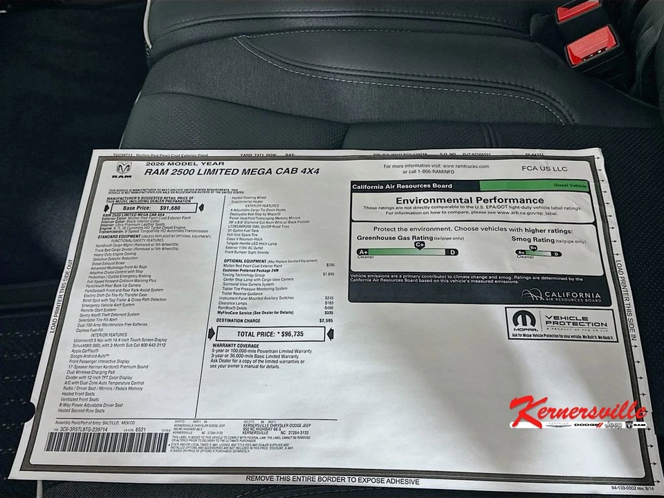 2026 Ram 2500 - Image 21 of 21