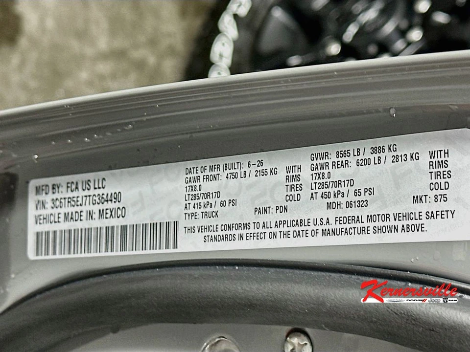 2026 Ram 2500 - Image 18 of 20