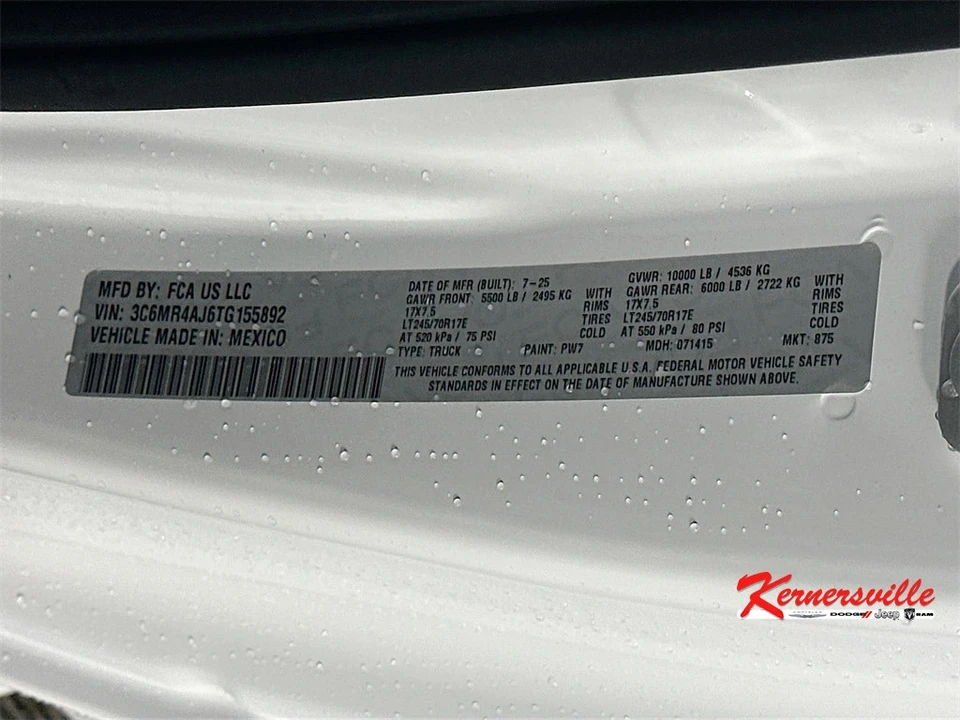 2026 Ram 2500 - Image 19 of 21