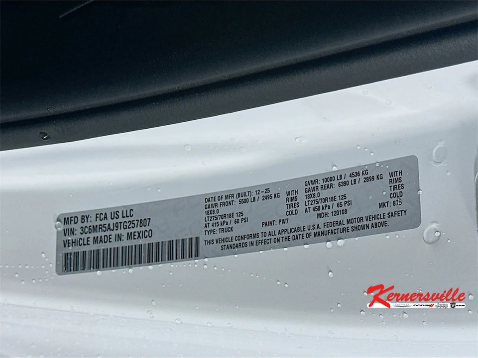 2026 Ram 2500 - Image 19 of 21