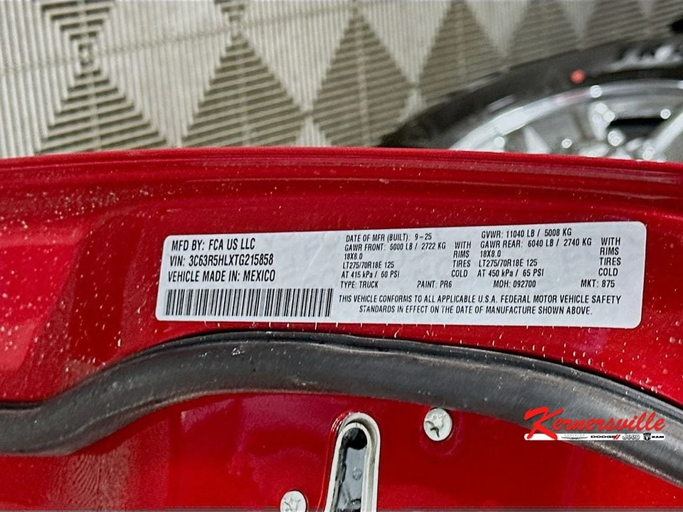 2026 Ram 2500 - Image 20 of 22