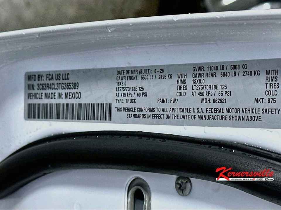 2026 Ram 2500 - Image 18 of 20