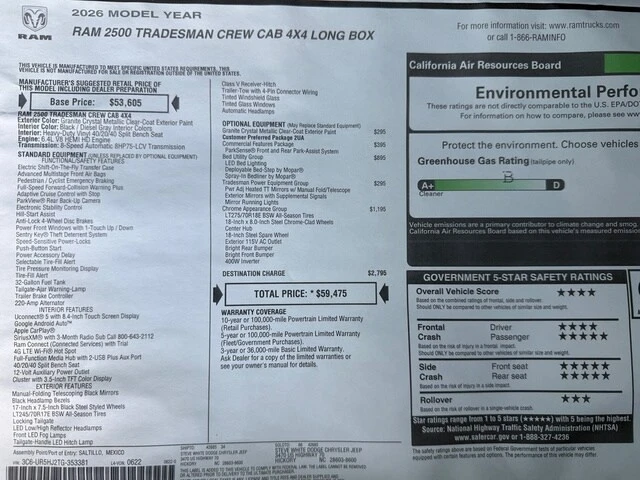 2026 Ram 2500 - Image 27 of 29