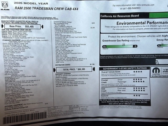 2026 Ram 2500 - Image 27 of 29